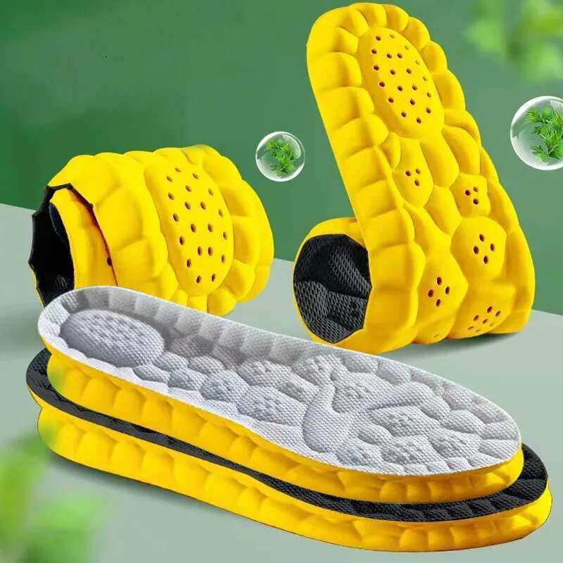2025 Model New Sport Insoles For Shoes Men Women Memory Foam Insole Soft Mesh Breathable Deodorant Running Shoe Pad Orthopedic Sole Cushion