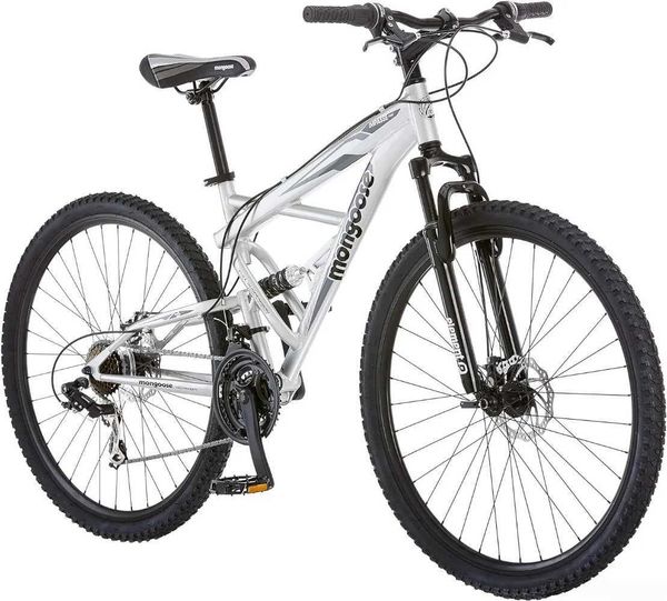 Bikes Impasse Full Suspension Mountain Bike Men and Women 18-Inch Aluminum Frame 29-Inch Wheels Front and Rear Disc Brakes H241102