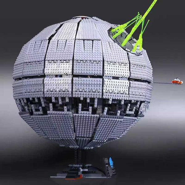 3449PCS Death Star Plan Great Ultimate Weapon MOC Bricks Assemble Puzzle Figures 10143 Model Building Blocks Toys Birthday GiftsY241105RE3B
