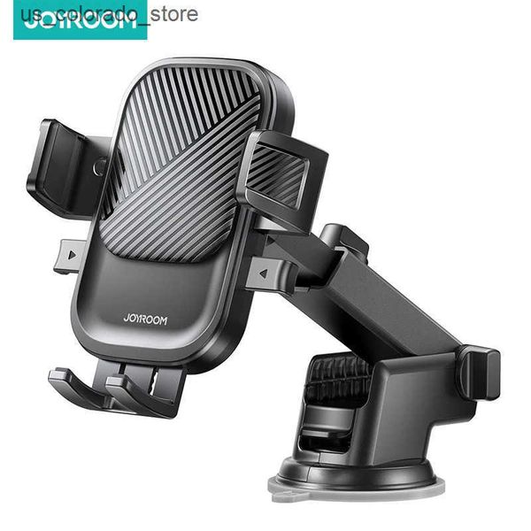Cell Phone Mounts Holders Joyroom Universal Car Mount Phone Holder with Suction Cup Base Dashboard Car Phone Holder for iPhone Samsung Googl