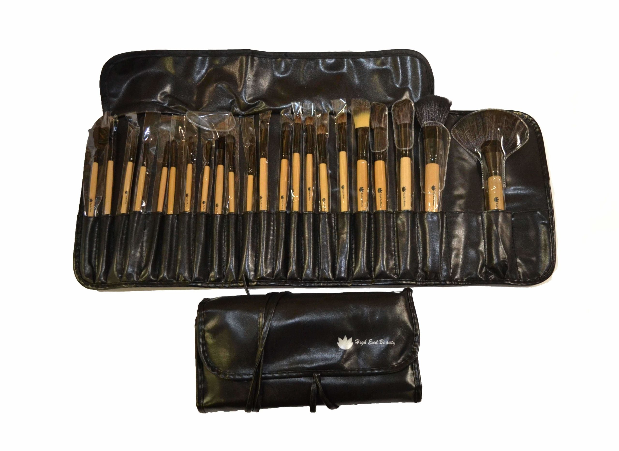 Horse Hair Makeup Brush Set with Case