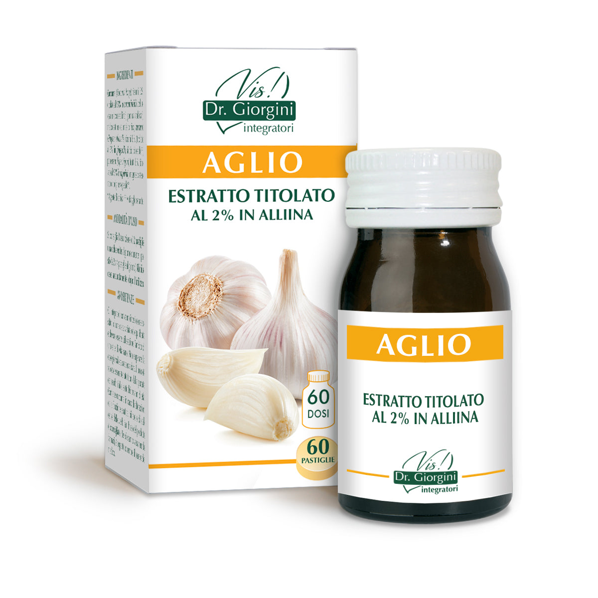 Dr Giorgini Knoblauchextrakt titriert 60 Tabletten