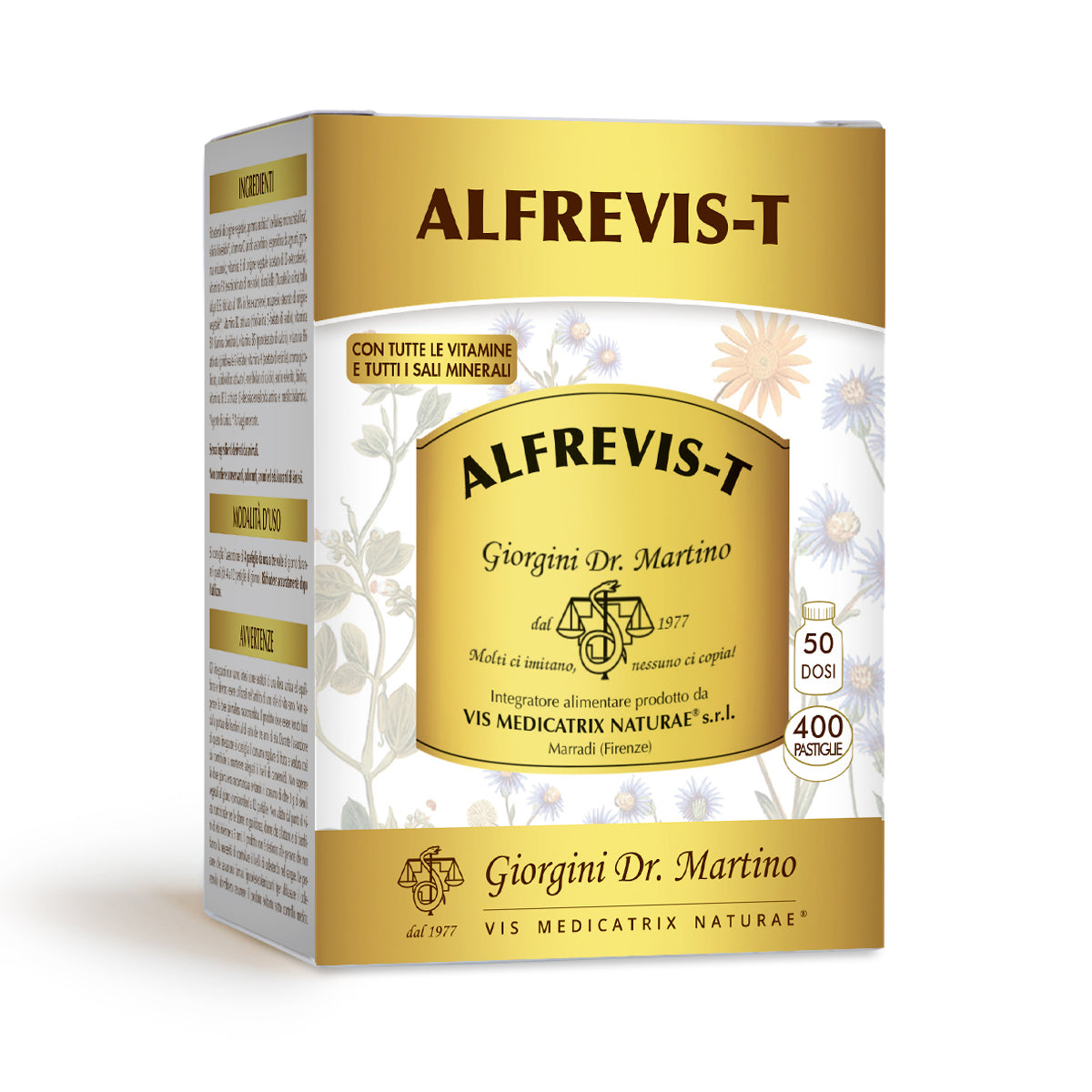 Dr Giorgini Alfrevis-T 400 Tabletten à 500 mg - 200 gr