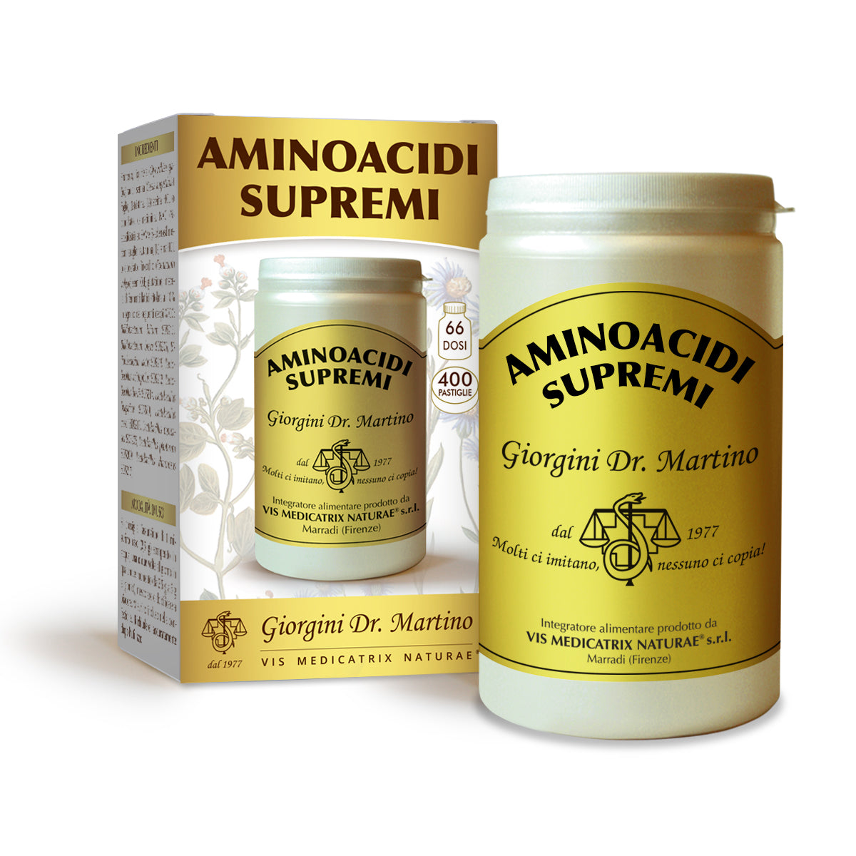 Dr Giorgini Supreme Amino Acids 200g - 400 tabletek po 500mg