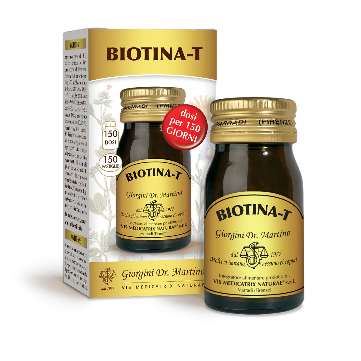 Dr Giorgini Biotin-T 30 g - 60 Tabletten à 200 mg