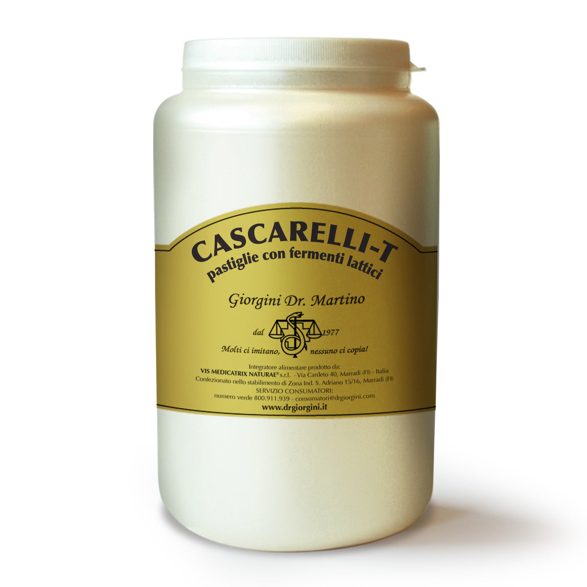 Dr Giorgini Cascarelli-T 2000 tabletki z fermentacją mlekową - 1 kg