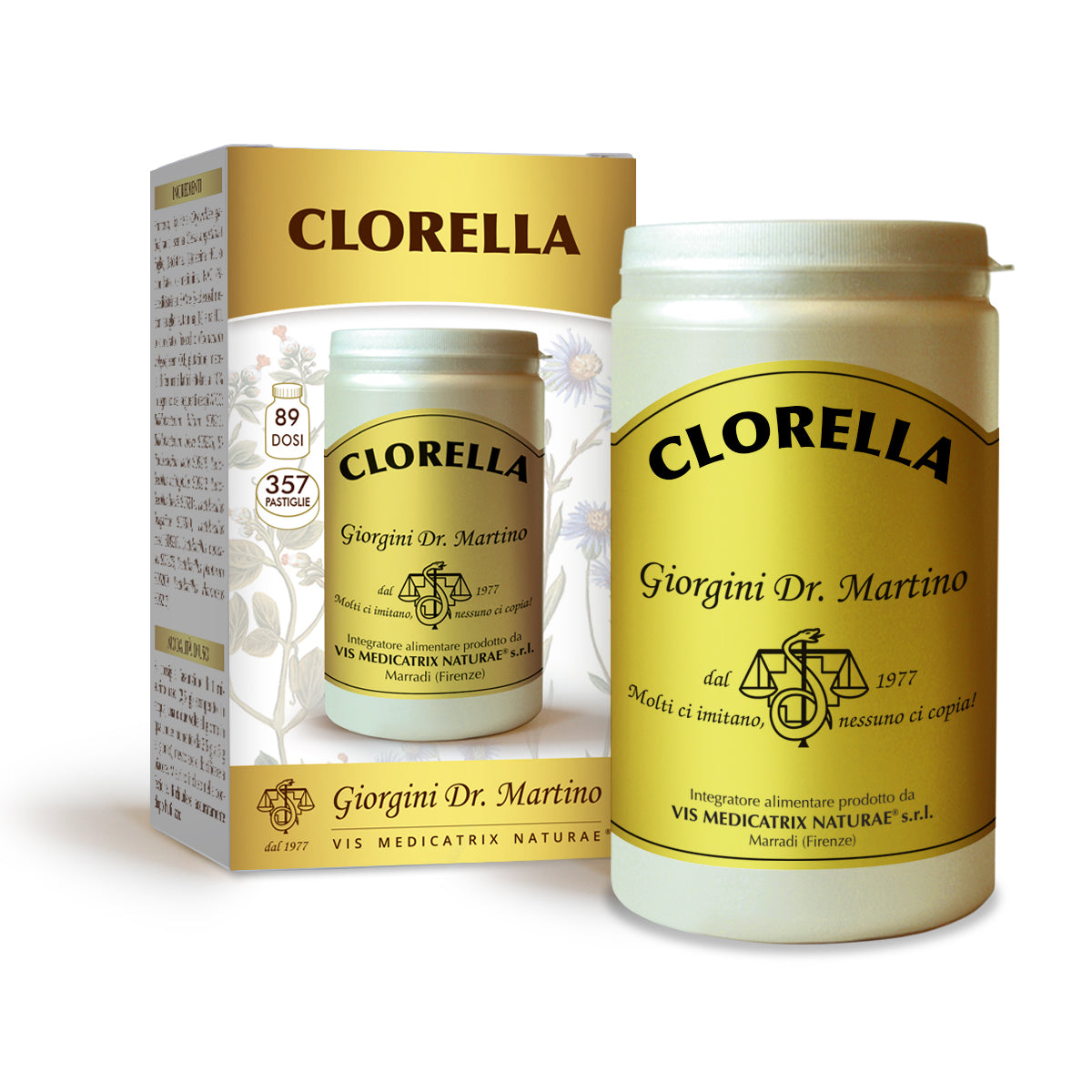 Dr Giorgini Chlorella 200 g - 357 tabletter à 560 mg