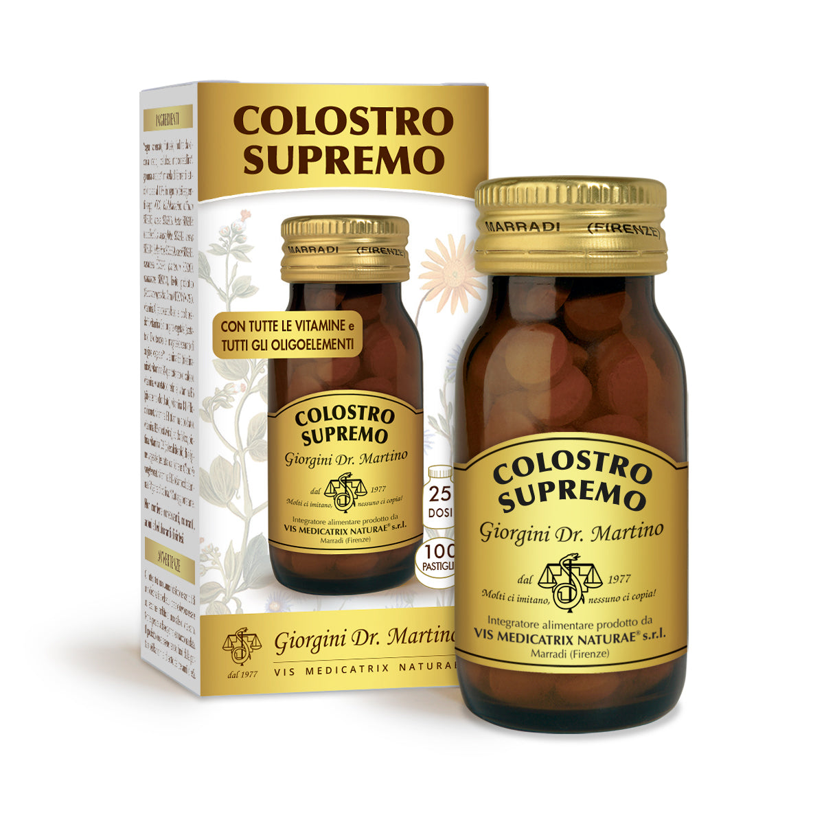 Dr Giorgini Colostrum Supreme 100 tabletek po 500 mg - 50 gr