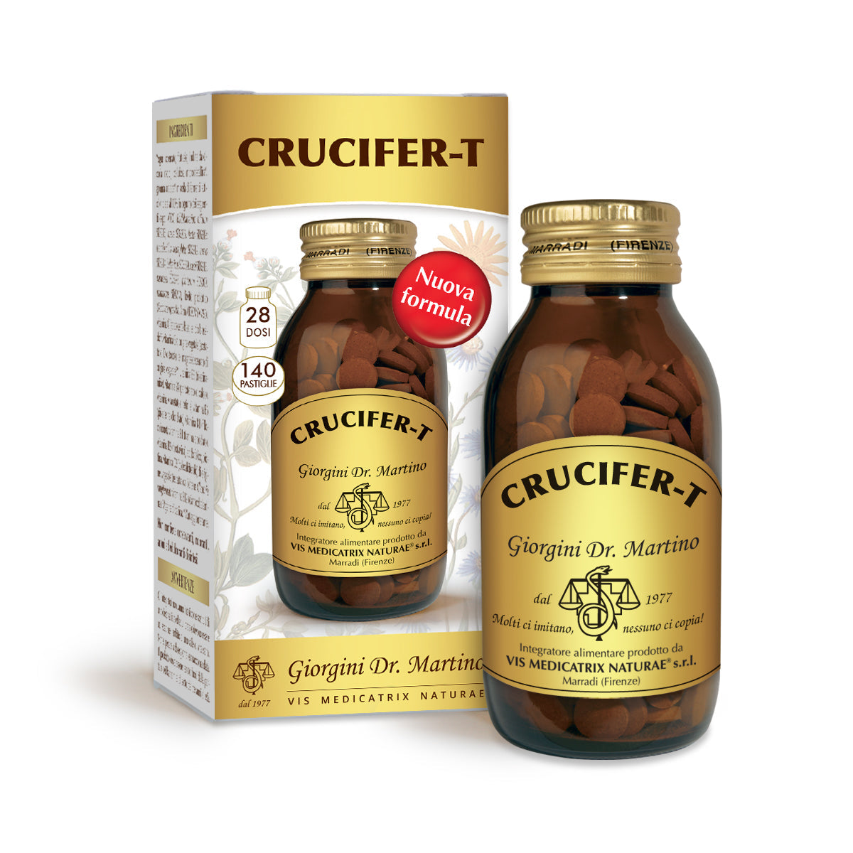 Dr Giorgini Crucifer 140 tabletter à 500 mg - 70 g