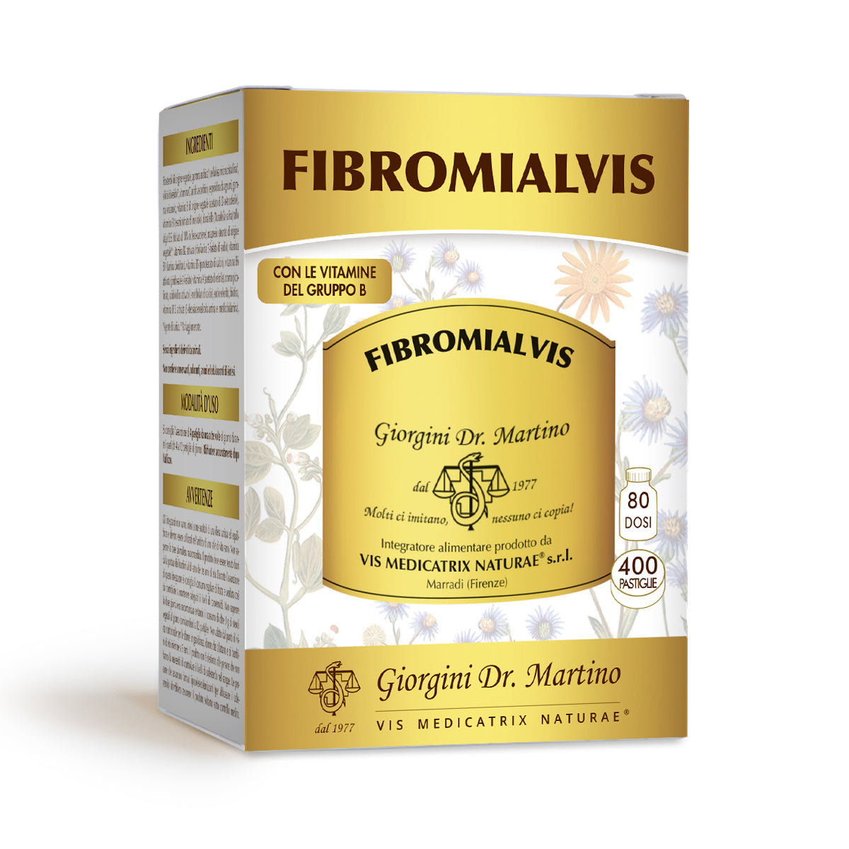 Dr Giorgini fibromialvis 200 g - 400 tabletter à 500 mg