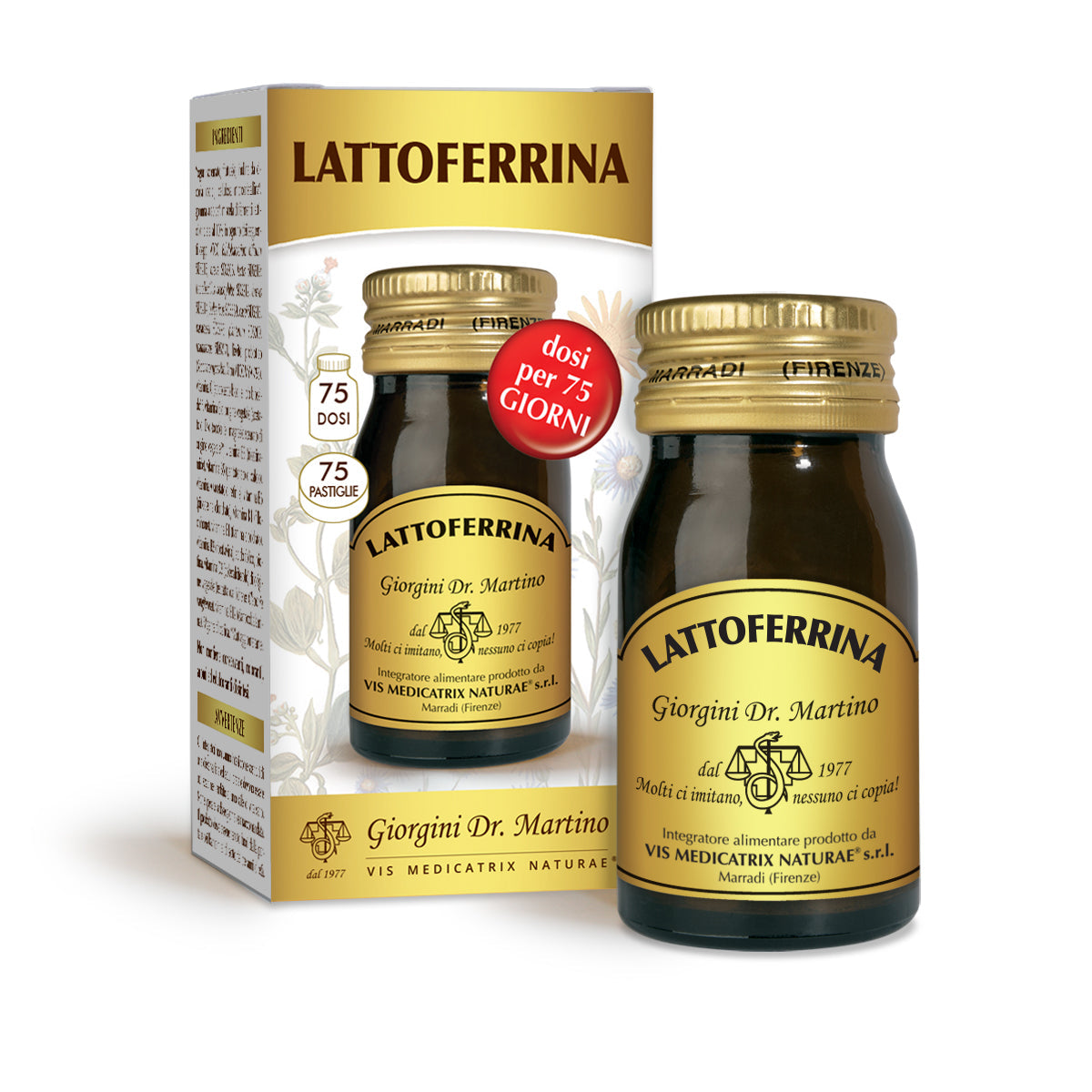 Dr Giorgini laktoferryna 30 g - 75 tabletek po 400 mg