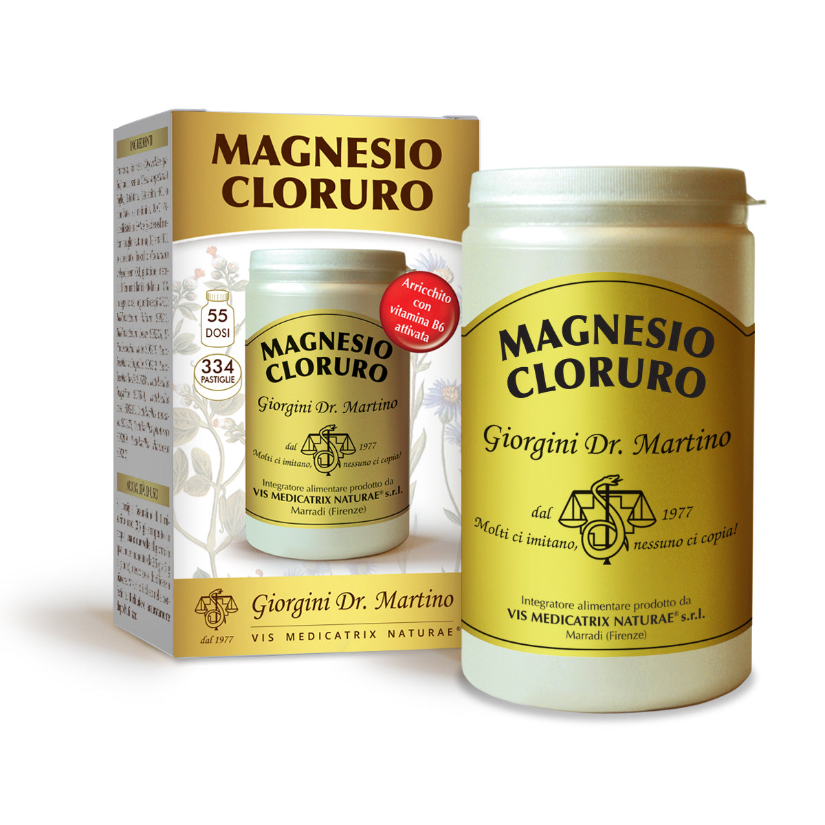 Dr Giorgini chlorek magnezu 200 g - 334 tabletki po 600 mg
