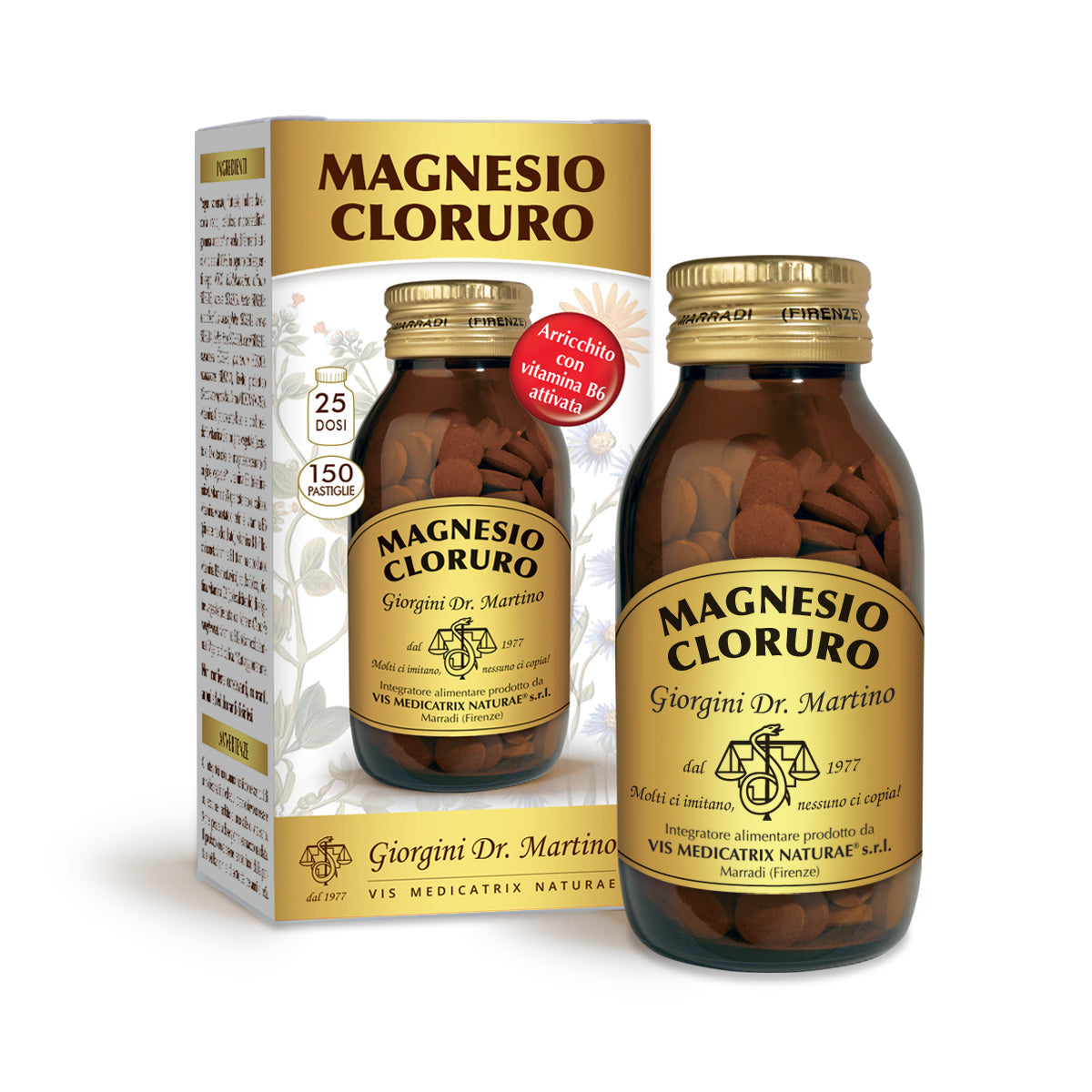 Dr Giorgini Magnesiumklorid 150 tabletter à 600 mg - 90 g