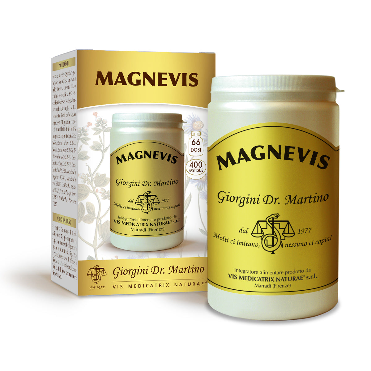 Dr Giorgini magnevis 400 tabletki 500 mg - 200 gr