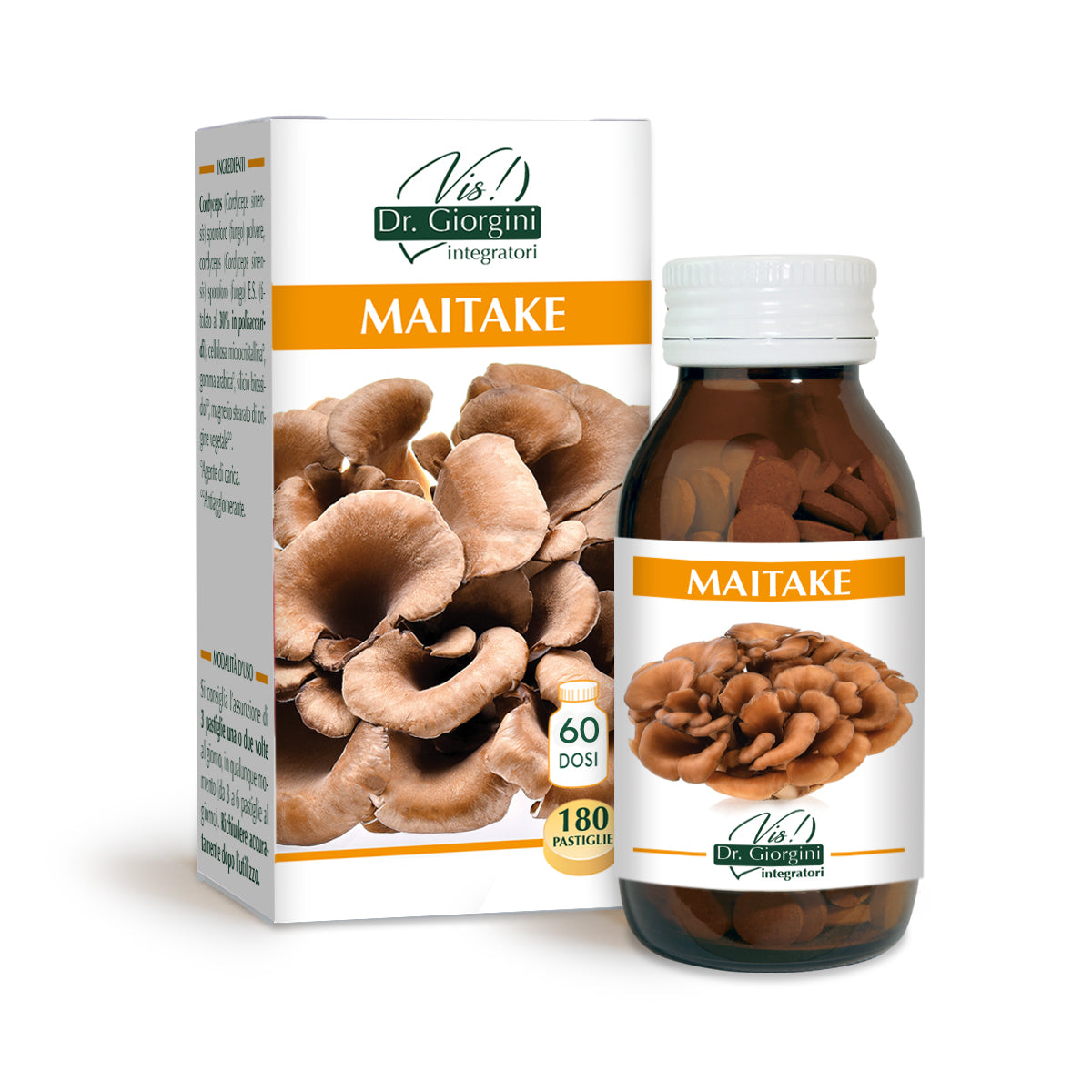 Dr Giorgini Maitake 90 g - 180 Tabletten à 500 mg