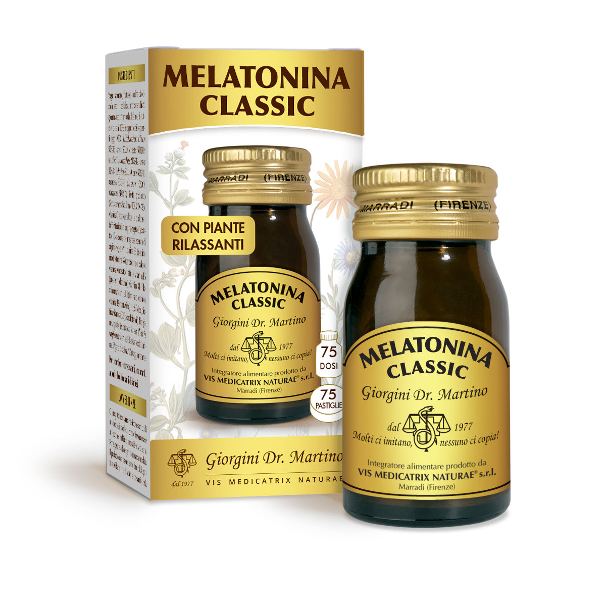 Dr Giorgini Melatonin Classic 75 tabletter à 400 mg - 30 g