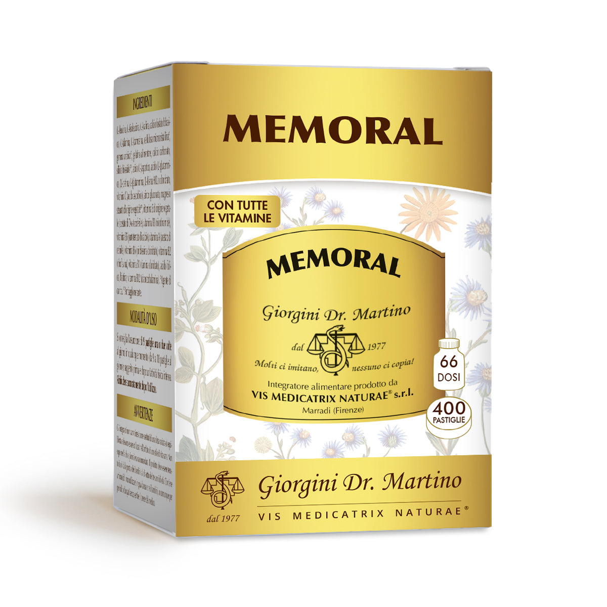 Dr Giorgini memoral 200 g - 400 tabletek po 500 mg