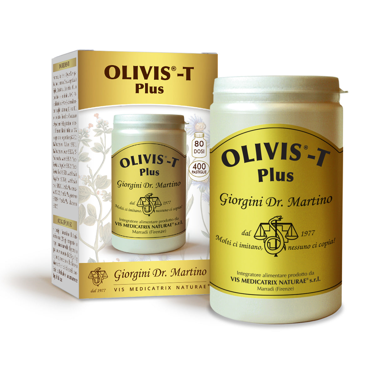 Dr Giorgini olivis-t plus 200 g - 400 Tabletten à 500 mg