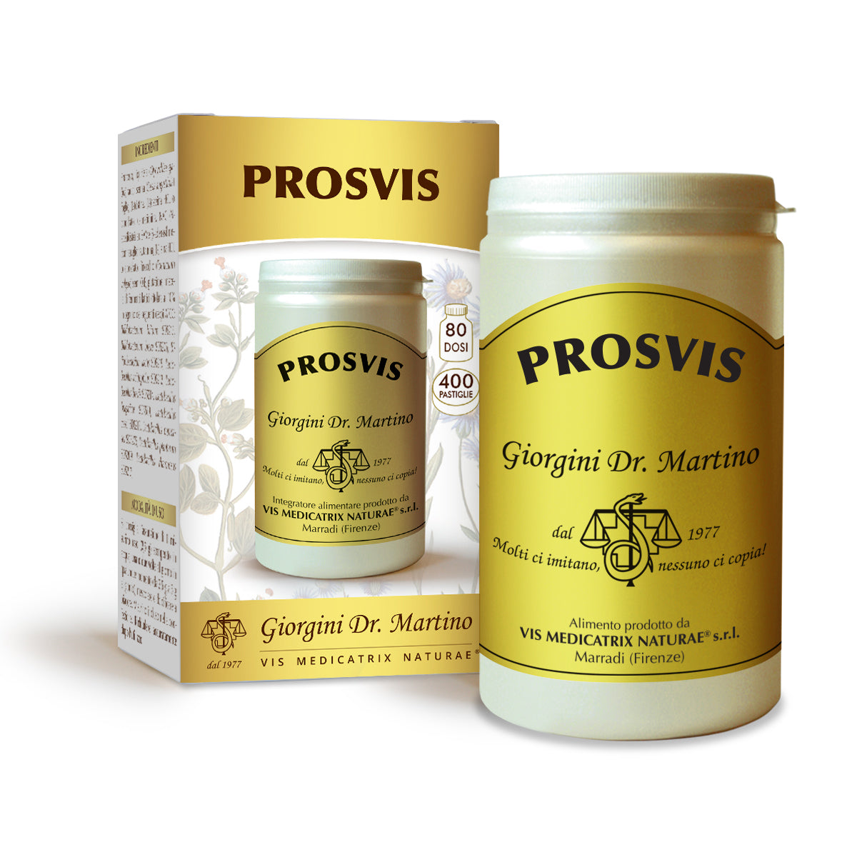Dr Giorgini Prosvis 400 tabletek po 500 mg - 200 gr