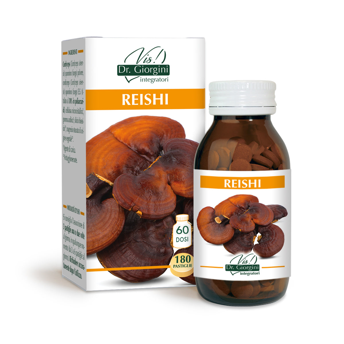 Dr Giorgini reishi 90 g - 180 tabletek po 500 mg