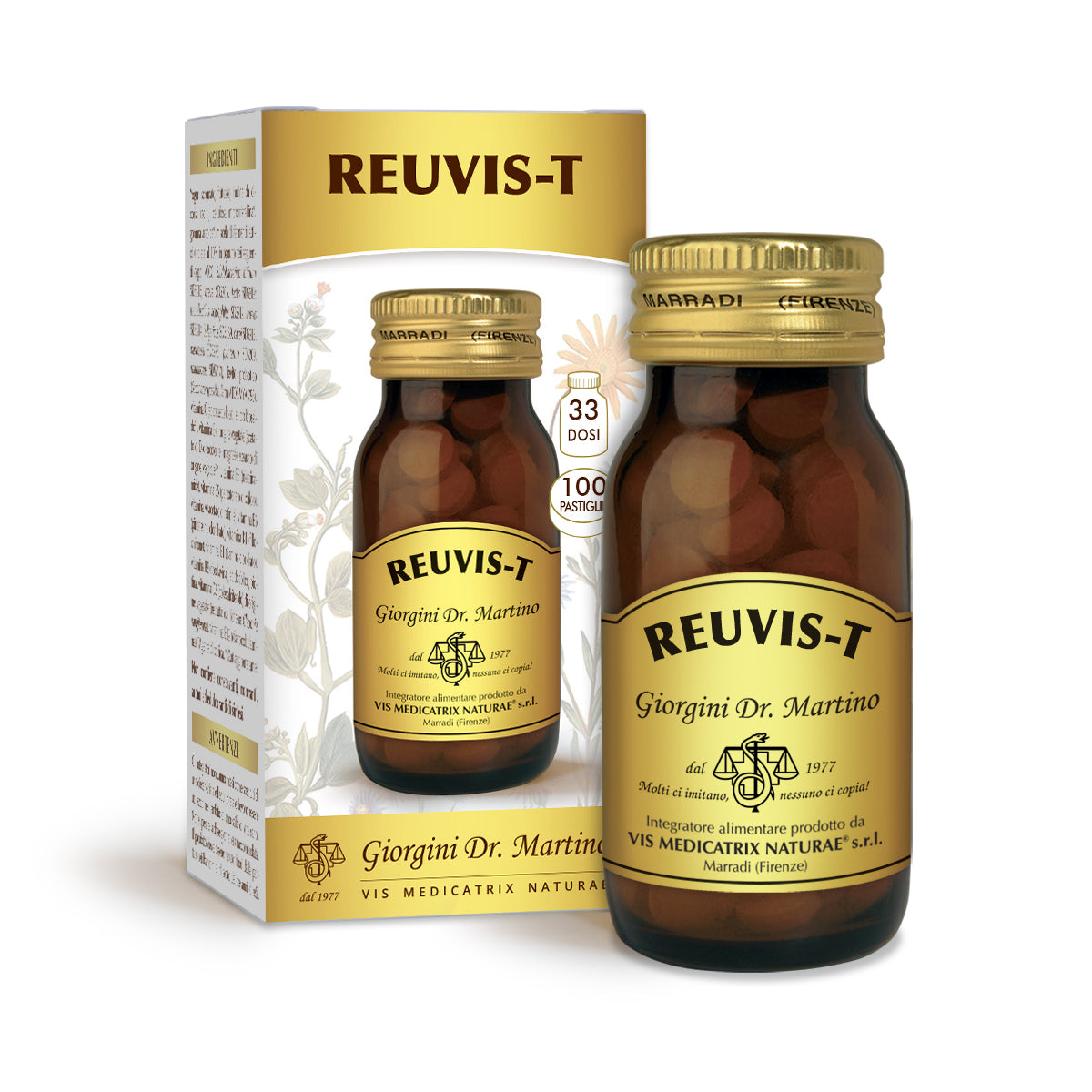 Dr Giorgini Reuvis-T 50 g - 100 tabletek po 500 mg