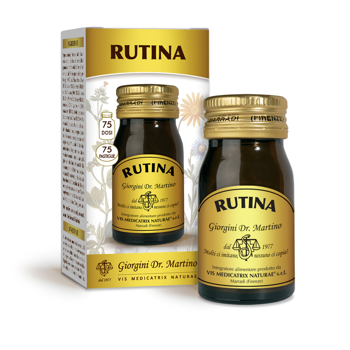 Dr Giorgini Rutin 30 g - 75 tabletter à 400 mg