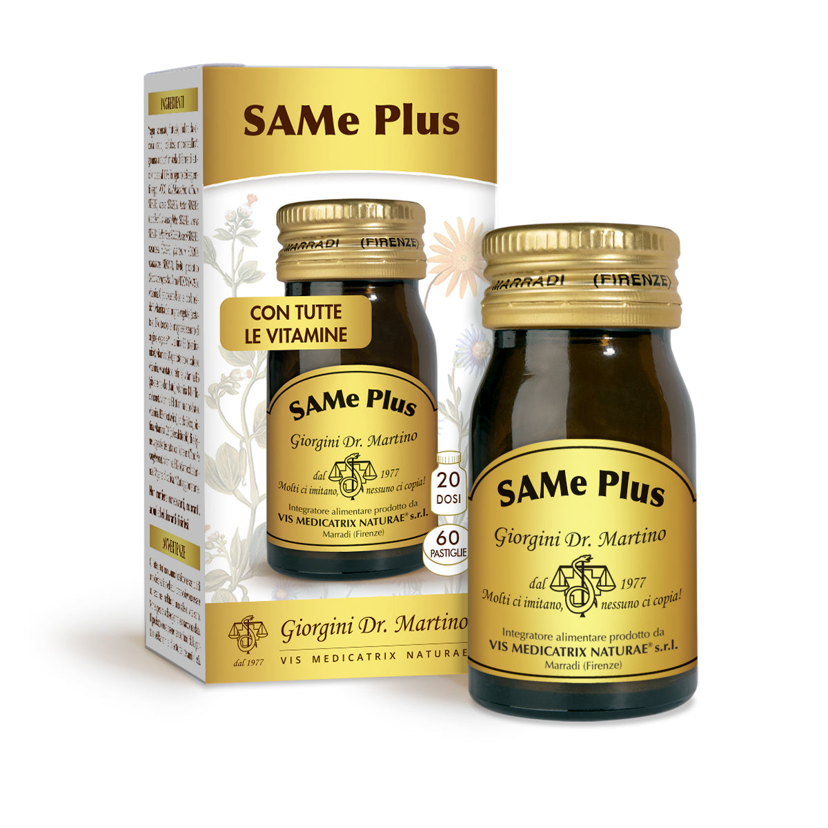 Dr Giorgini Same plus 30 g - 60 tabletter à 500 mg
