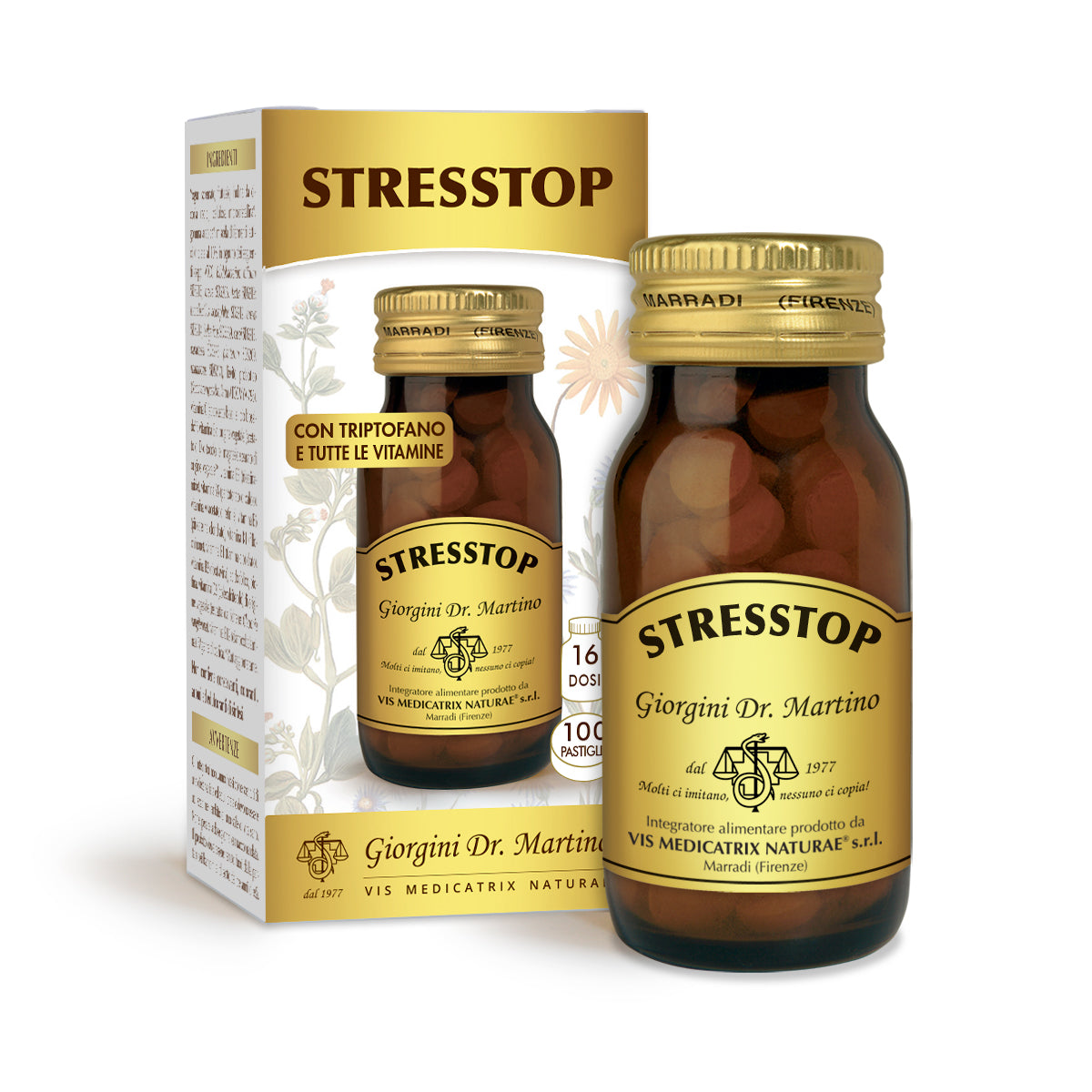 Dr Giorgini Stressstop 50 g - 100 tablet po 500 mg