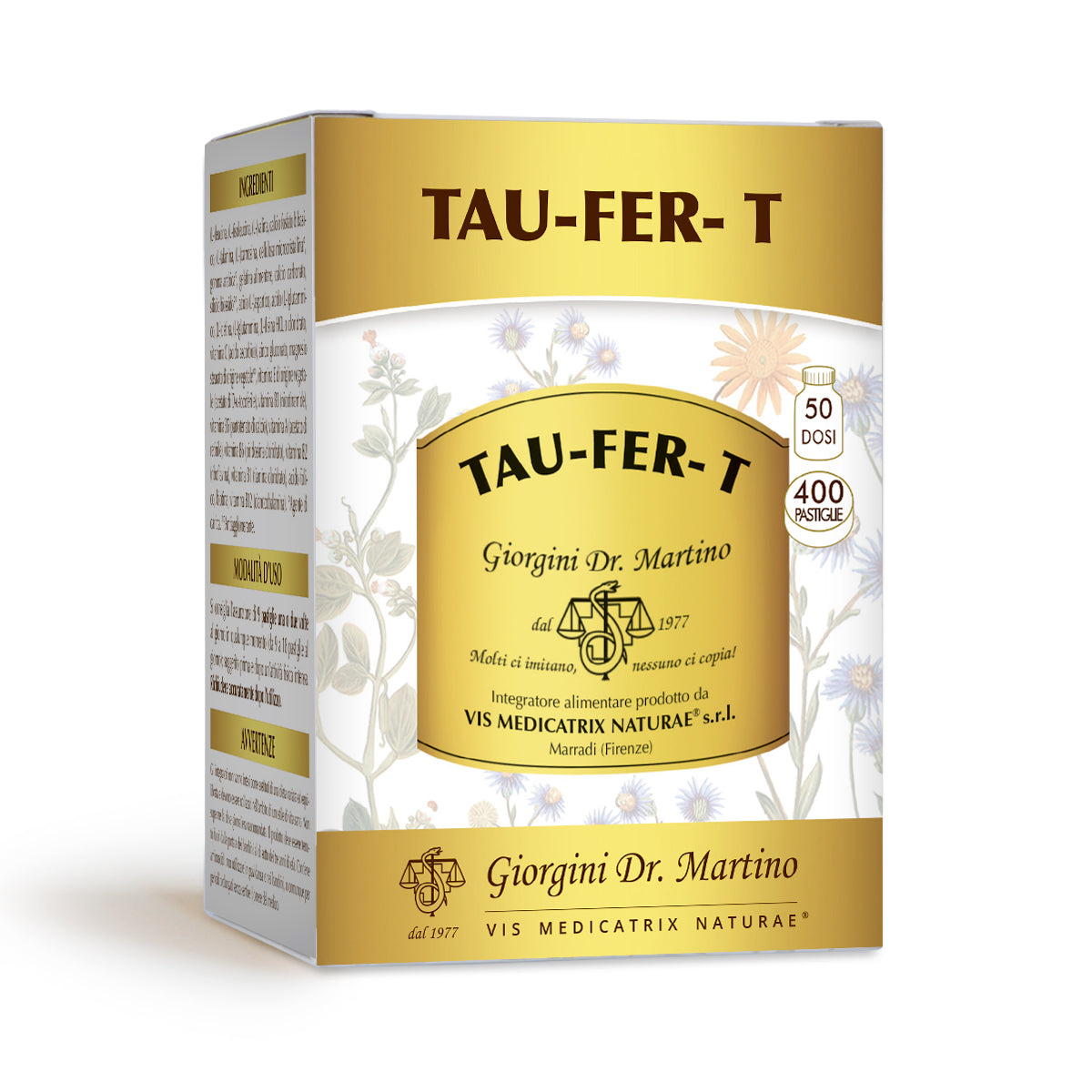 Dr Giorgini Tau-Fer-T 400 tabletek po 500 mg - 200 gr