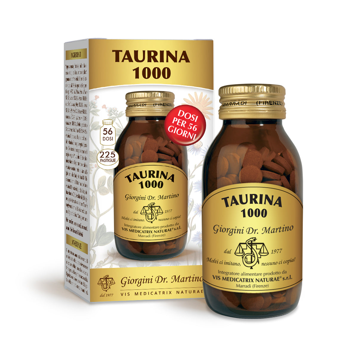 Dr Giorgini Tauryna 1000 - 90g - 225 tabletek po 400 mg