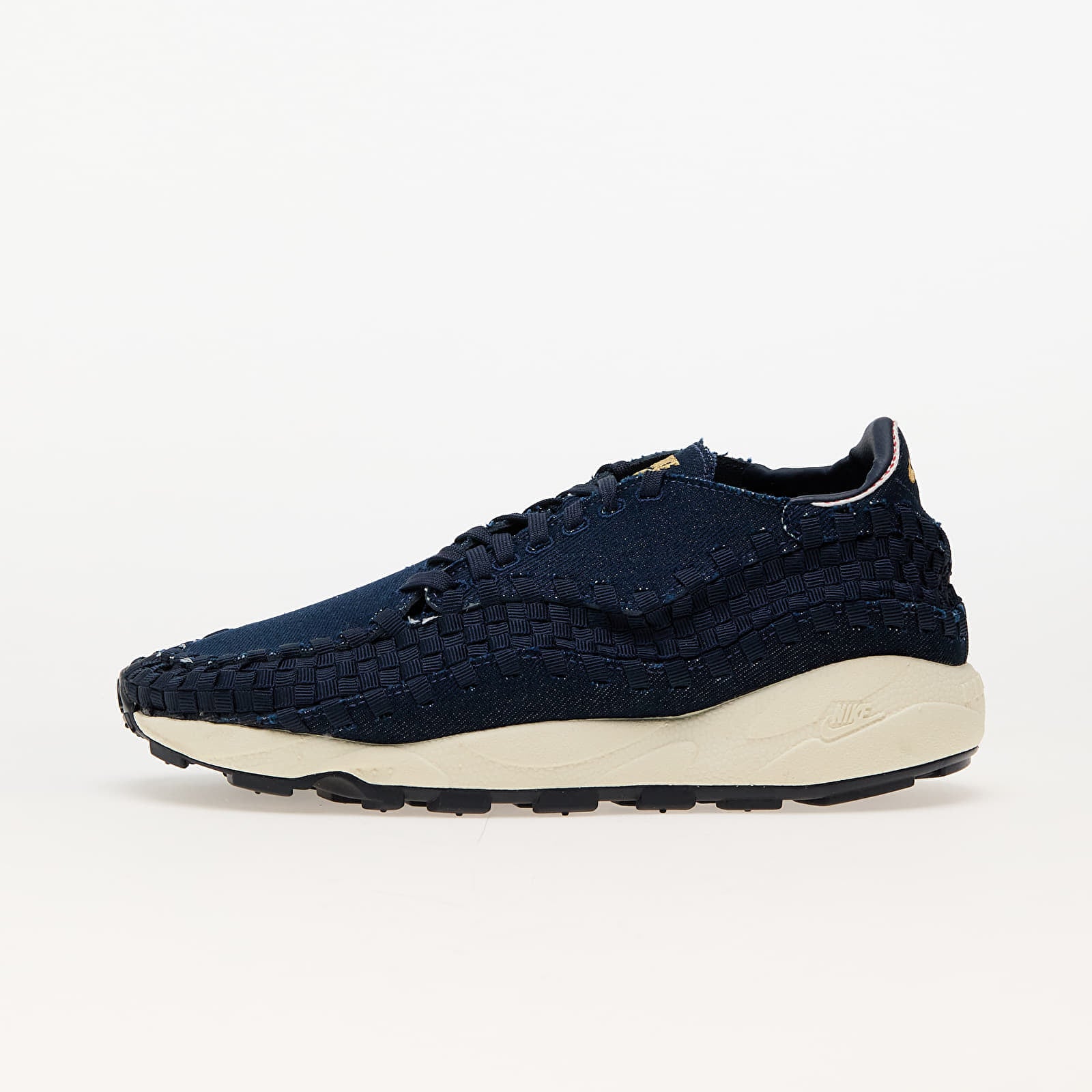 Sneakers Nike W Air Footscape Woven Denim- Wheat Gold-Obsidian-Coconut Milk EUR 39