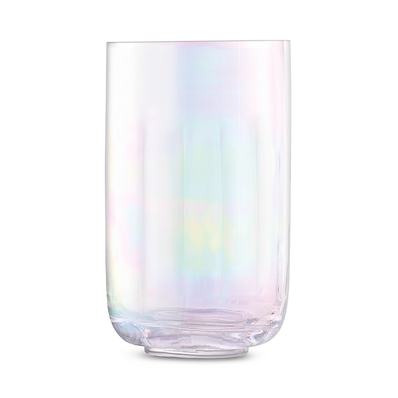 Lsa Pearl Glass Lantern-Vase - Small