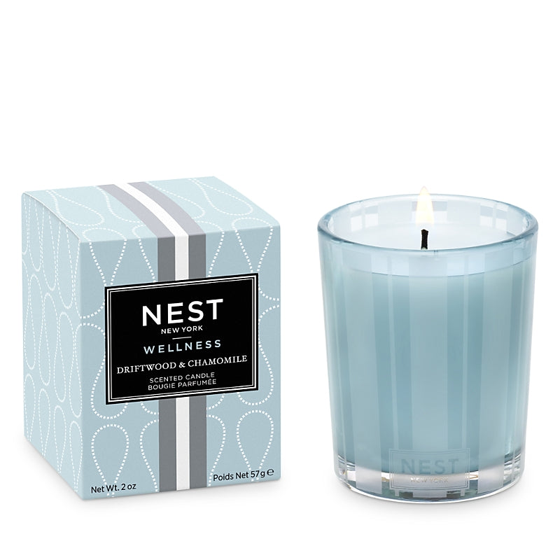 Nest Fragrances Driftwood & Chamomile Votive Candle 2 oz.