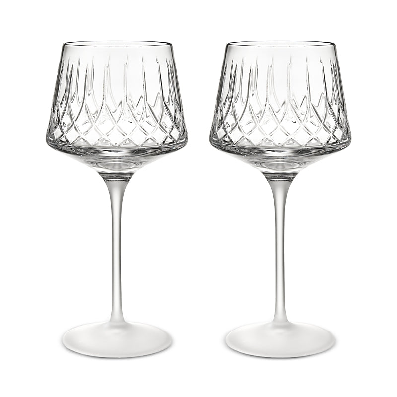 Waterford Lismore Arcus Wine Glasses, Set of 2