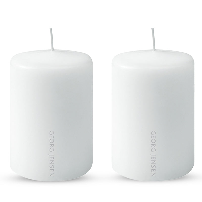 Georg Jensen Paraffin Candle, Set of 2
