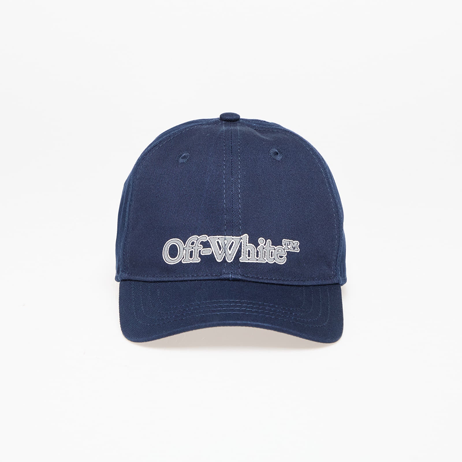 Cap Off-White Kids Big Bookish Baseball Navy Blue- Reflective II