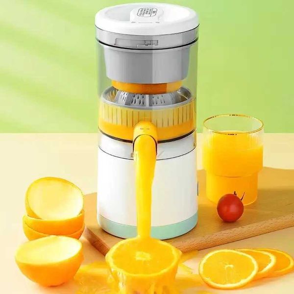 Juicers Orange Juicer Lemon Blender USB Charging Kitchen Automatic Fresh Squeezer Multifunctional Portable Electric Juicer Kitchen Tools J24