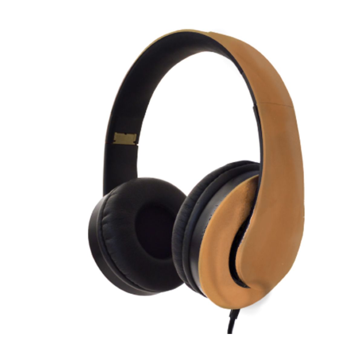Digital Basics Sonic Maestro DJ-Style Wired Headphones - DB Sonic Maestro Headphones- Brown