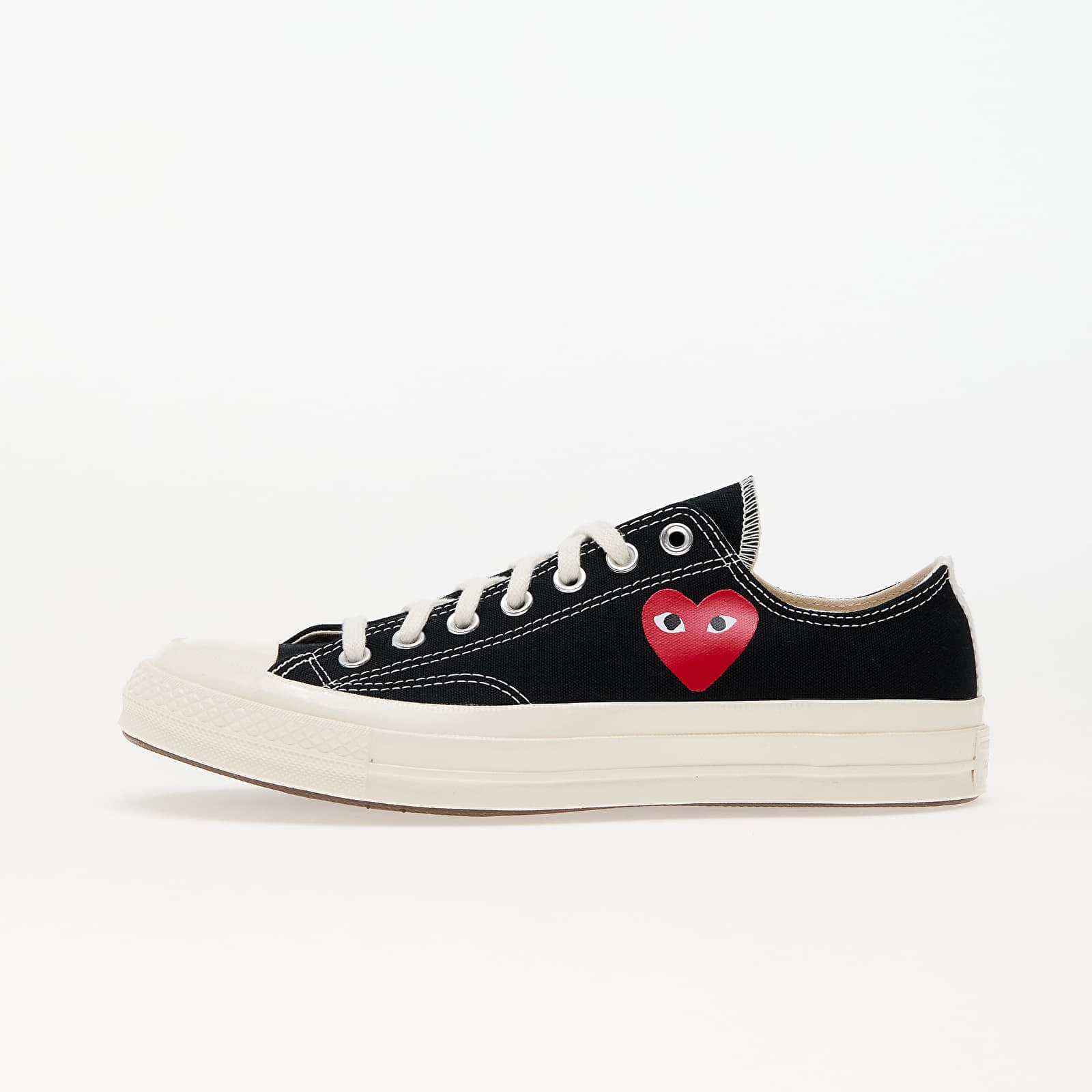 Sneakers Converse x Comme des Garçons PLAY Chuck 70 OX Black- Egret- Red EUR 39