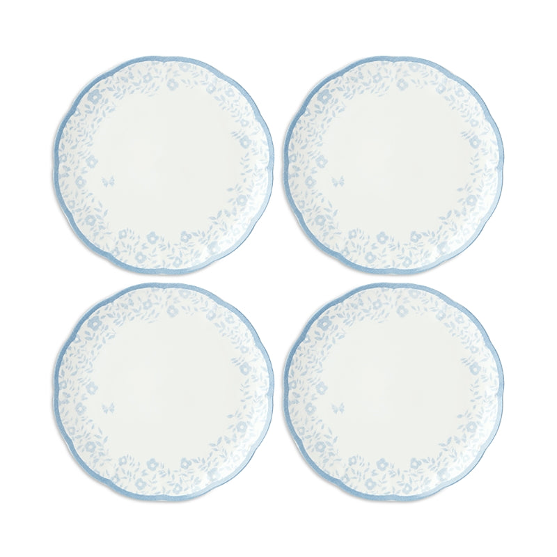 Lenox Butterfly Meadow Cottage Dinner Plates, Set of 4