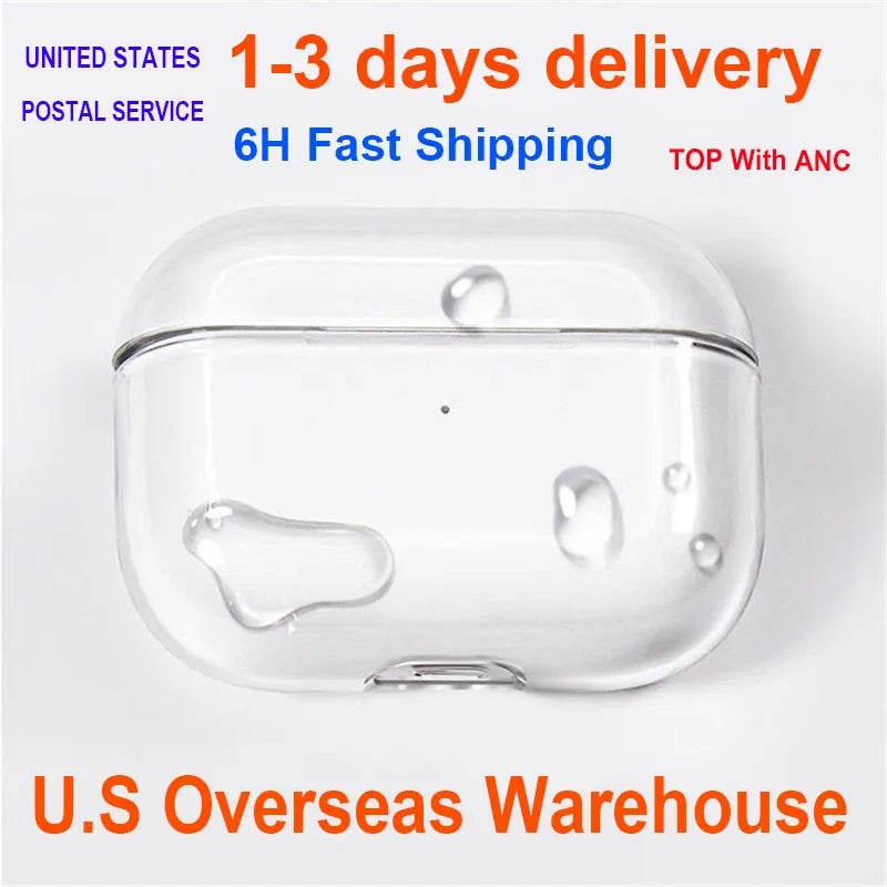 For Airpods pro 3 2 airpod 4 3nd 2nd earphones Headphone Solid Silicone Cute Protective Cover Wireless Charging Box Shockproof dadad Case
