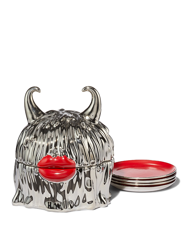 L'Objet Haas Lynda Box & 4 Mini Plates, Limited Edition of 75