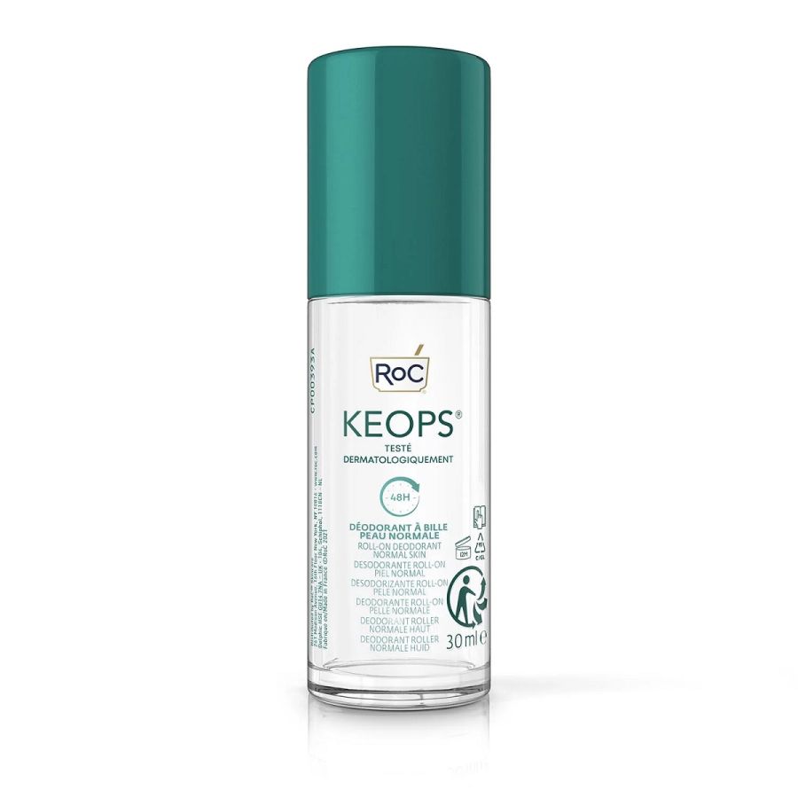 Roc Keops Deodorant Roll on przeciw nadmiernemu poceniu 30ml