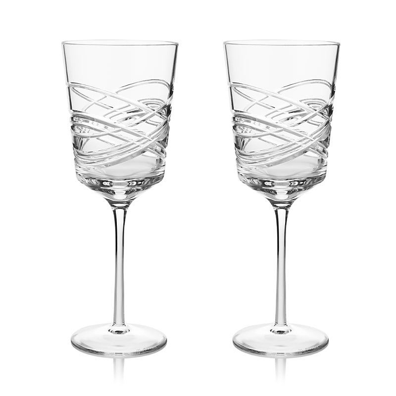 Waterford Aran Mastercraft Red Wine Glasses, Set of 2