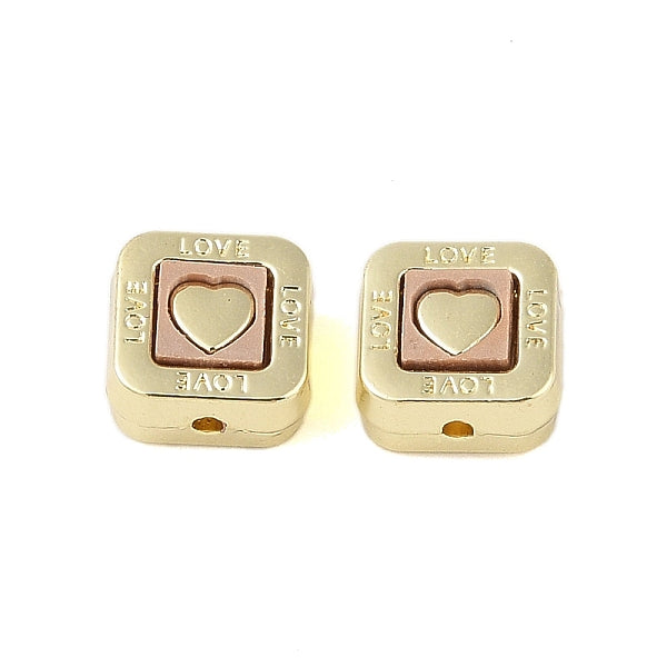 Alliage de placage en rack avec perles acryliques