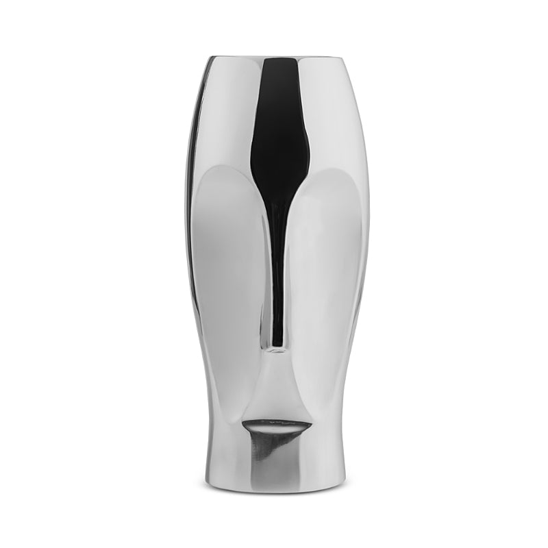 Nambe Face Vase, Large