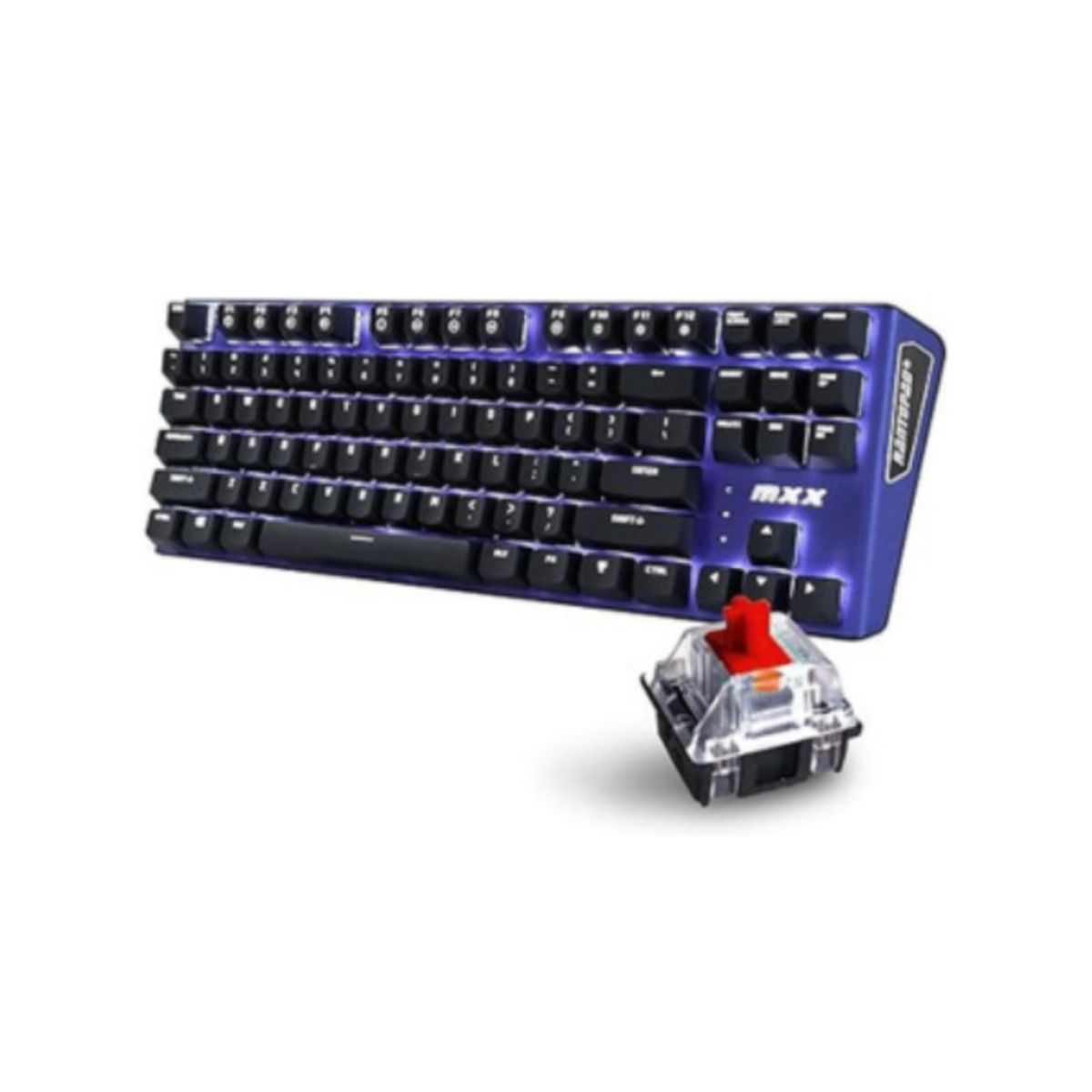 Rantopad® MXX USB-Wired Mechanical Backlit Gaming Keyboard - MT MECHANICAL KEYBOARD 72 BLUE SWITCH