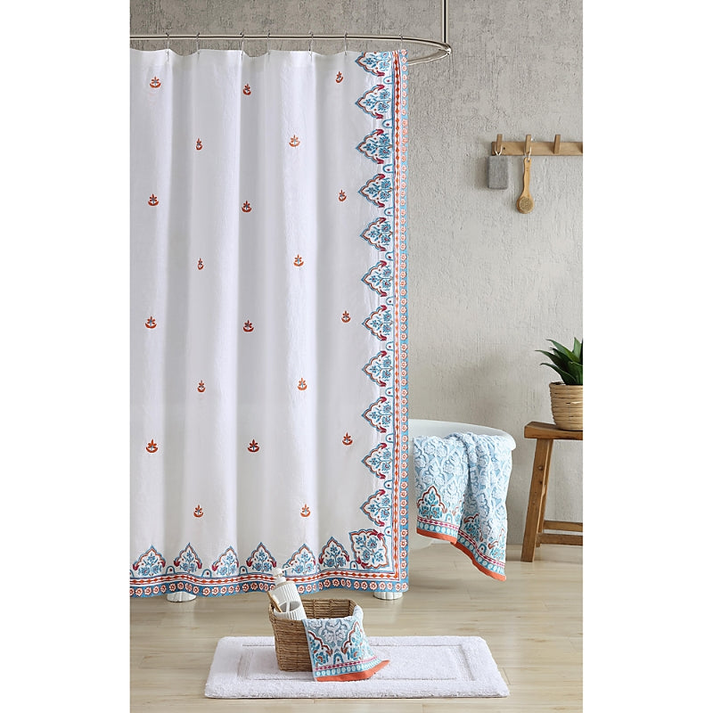 John Robshaw Sheetal Shower Curtain