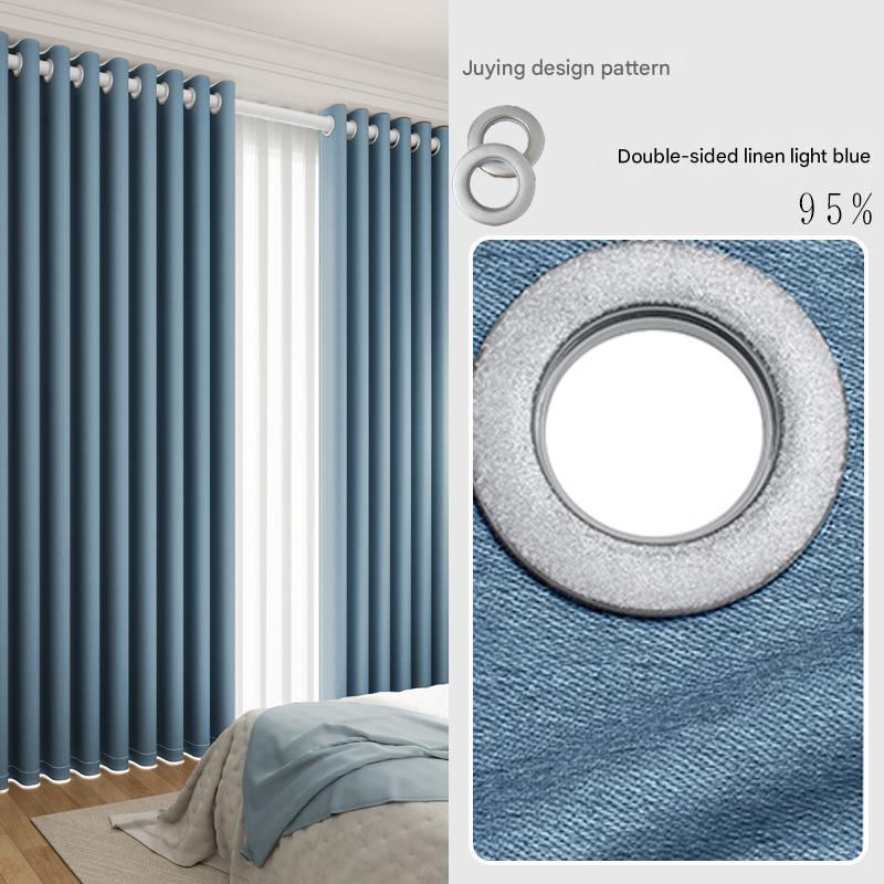 YL-37203 digital shower curtain cross-border plant flower waterproof polyester bathroom four-piece set dry and wet separation moisture-proof