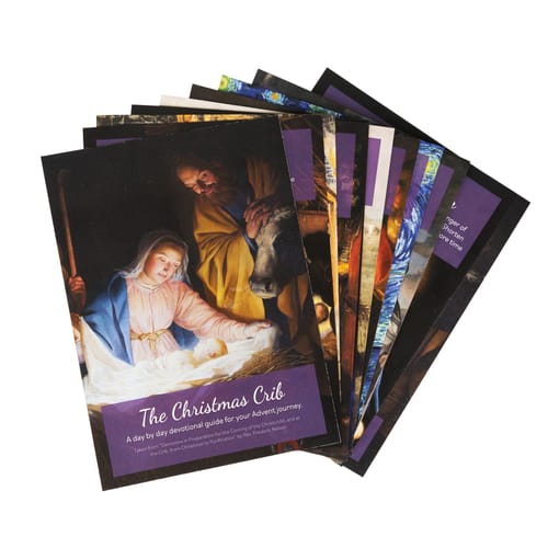 Christmas Crib Desktop Card Set